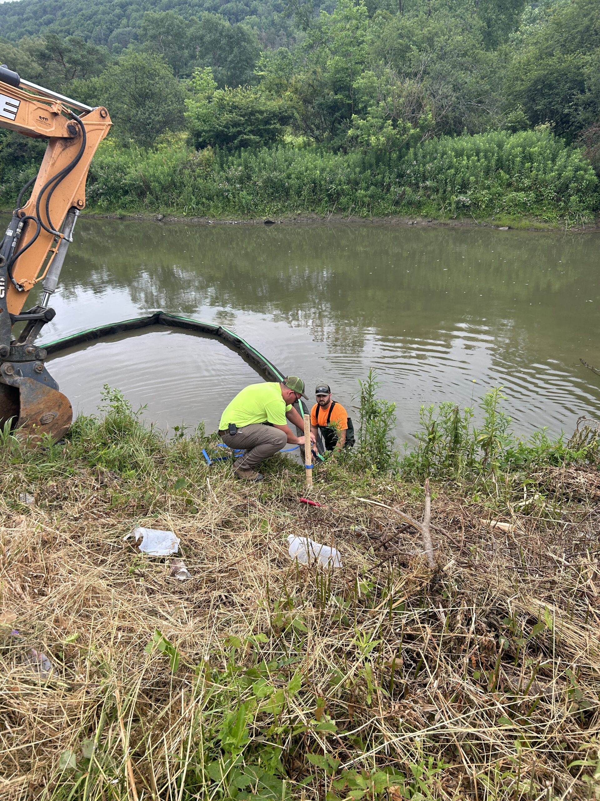 2025 Installation of Dry Hydrant at Oil Creek