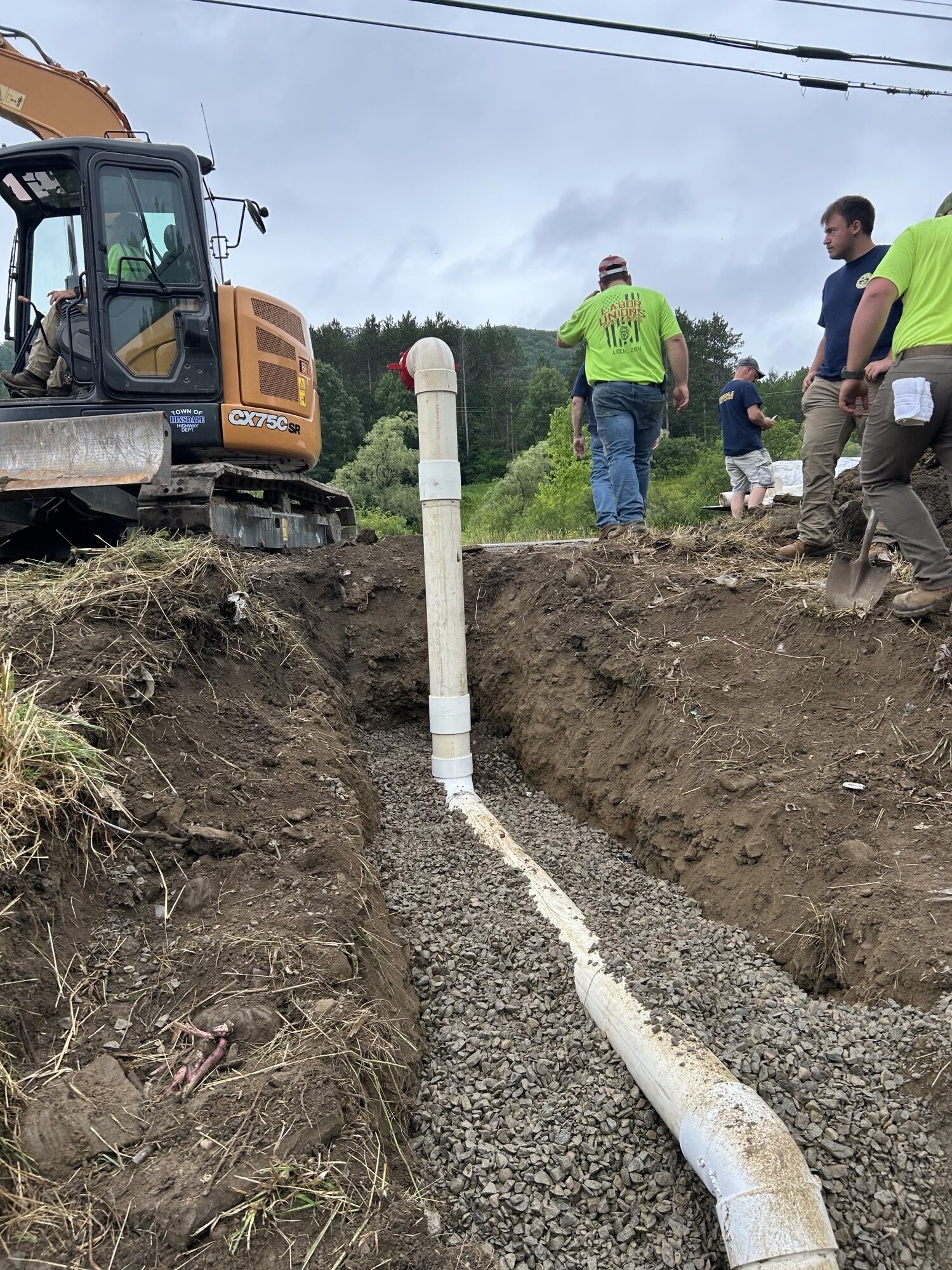 2025 Oil Creek Dry Hydrant Installation